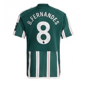 Manchester United Bruno Fernandes #8 Gostujuci Dres 2023-24 Kratak Rukavima